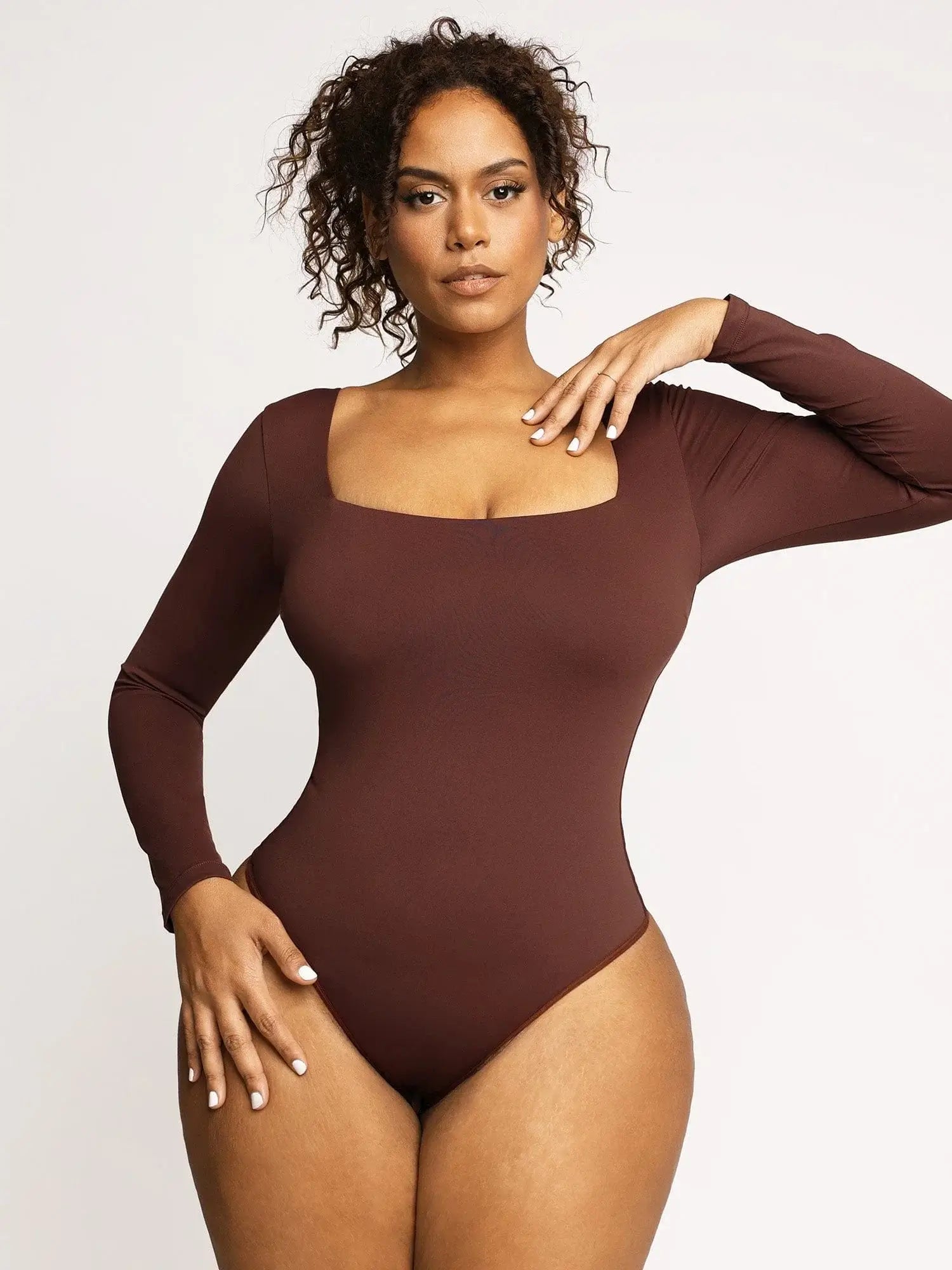 Body Shapewear Col Carré - Confort et Style