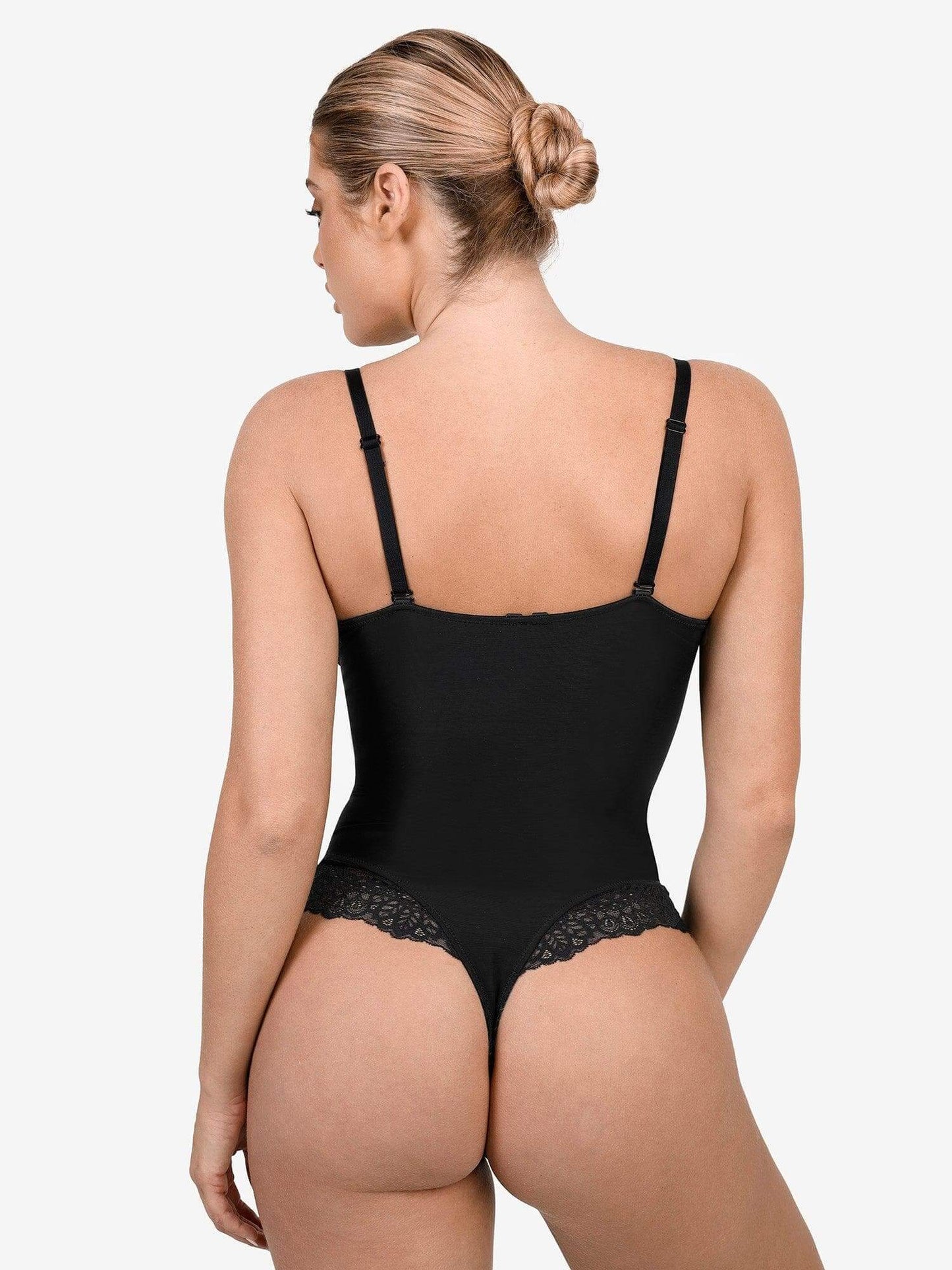 Body Shapewear dentelle col V profond gainant